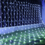 1 PC Wedding LED Net Mesh String Lights- Fairy String Lights With 88 Lights for Wedding Party Décor Outdoor & Indoor Activities (Random Color)