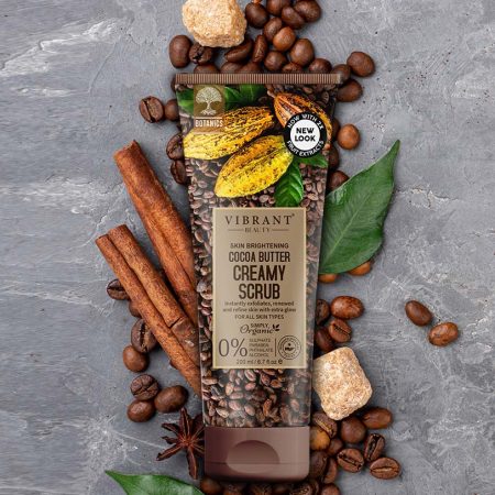 Vibrant Beauty Skin Brightening Cocoa Butter Creamy Scrub 200 ml