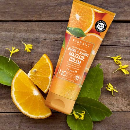 Vibrant Beauty Brightening Orange & Almond Massage Cream (200ml)