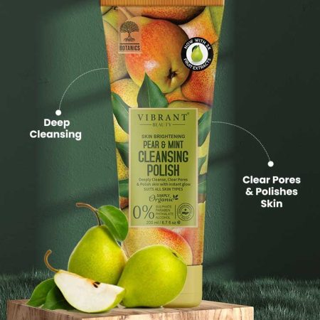 Vibrant Beauty Brightening Pear & Mint Cleansing Polish (200ml)