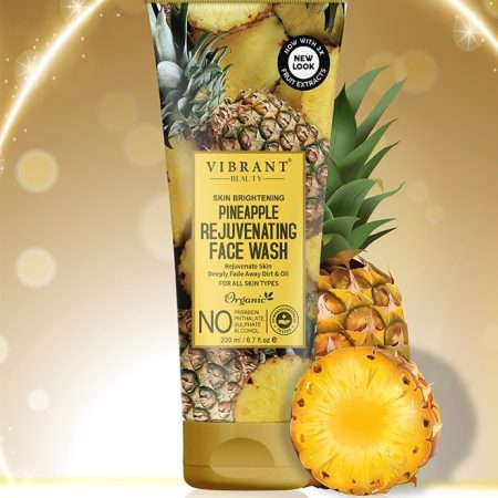 Vibrant Beauty Skin Brightening Pineapple Rejuvenating Face Wash