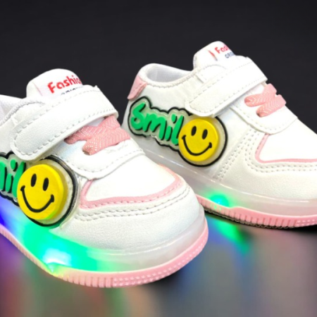 Smile Steps Kids Shoes With LED Lights | Best Quality Shoes For Kids | Shoes For Children with LED Lights | Joggers Shoes For Kids