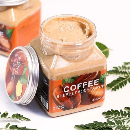 WOKALI Coffee Sherbet Body Scrub 350ml-WKL692 - Exfoliating & Hydrating Coffee Scrub