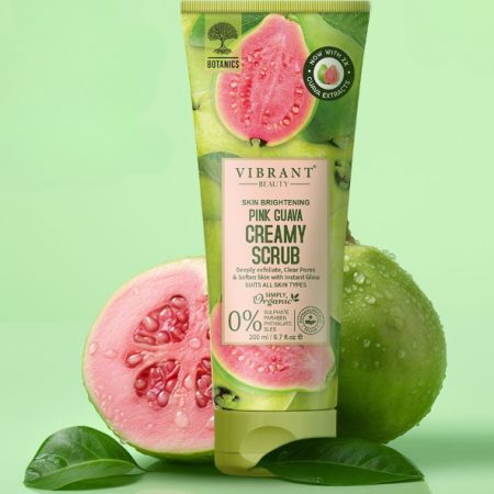 Vibrant Beauty Brightening Luxurious Pink Guava Creamy Scrub (200ml)